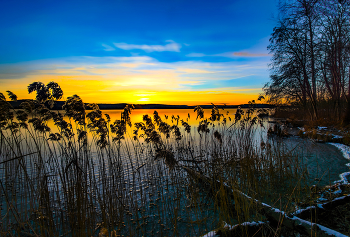 Осенний лед / Уральская природа