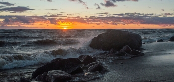 Ветреным вечером.............. / Петербург. Репино. Октябрь