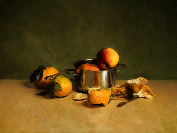 почти Новый год / мандарины