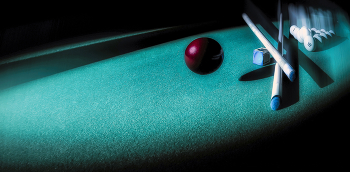 Красный шар. / Биллиард.