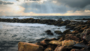 Воспоминания о лете. / Средиземное море.