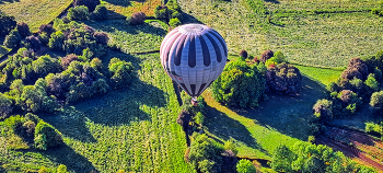 &nbsp; / Santa Pau - vol amb globus - La Garrotxa