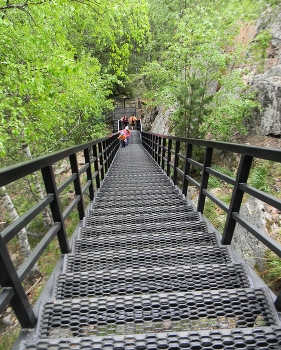 подьем на Семибратку / туристы