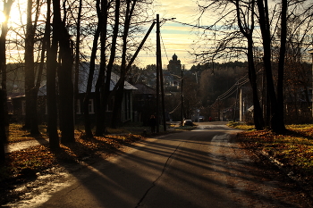 &nbsp; / на горизонте--Горушка. Казанский Даниловский женский монастырь.
