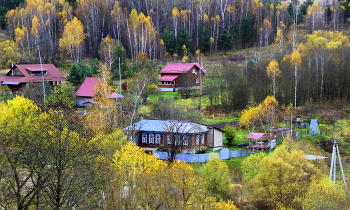 Осенний пейзаж / Осень золотая