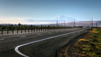 В предгорьях Кавказа.. / Карачаево - Черкесия, трасса Р-217