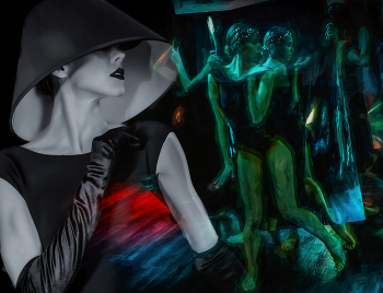 В стиле Сальвадора Дали / Московские зарисовки