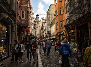 Галатская башня. / Galata kulesi
