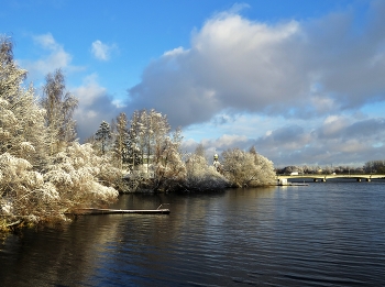 прохладным утром / Колпино