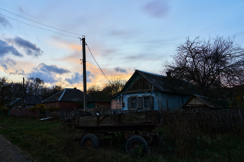 станица Крепостная / осень 2024 г. Станица находится в глухой лесной местности в сторону Черного моря