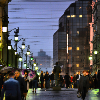 Прогулки... / Прокофьева на Камергерском.