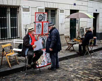 Художники / Парижские зарисовки
