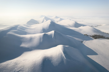 &quot;Долгие горы зимой&quot; / Оренбургская область, Южный Урал