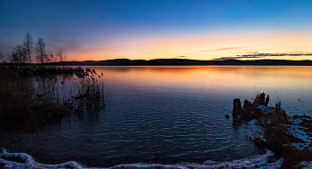 Осенний лед / Уральская природа