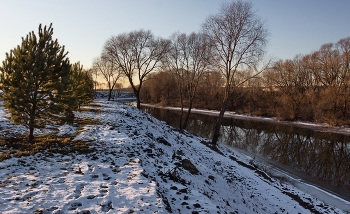 ёлка заглянула / Февральский вечер.