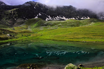 Озеро Провальное / Кавказ, Архыз. Хребет Абишира-Ахуба