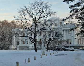 утро на Елагином / Елагиноостровский дворец-музей