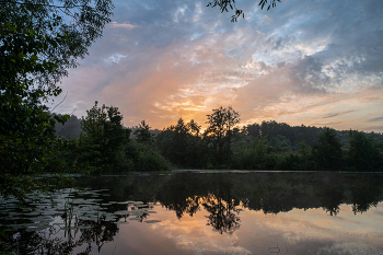 Рассвет. / Озеро Рожок.