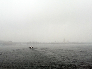 К Заячьему острову / Нева