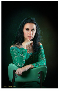 Женский портрет в низком ключе / Портретная фотосессия Санкт-Петербург