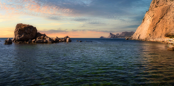 Утро в Крыму. / Крым, Черное море , Судак