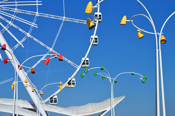 Фонари и колесо / Баку