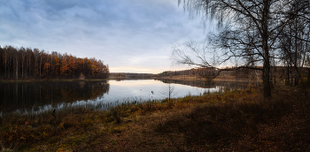 Позднеосеннее на озере Новом / Тула