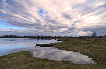 Была весна... / Сибирь, весна, половодье