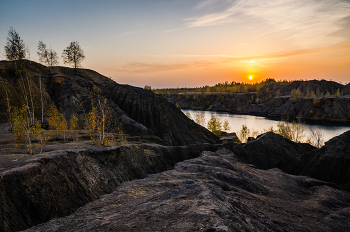 Рассвет в Кондуках. / Тульская область, Кондуки, октябрь.