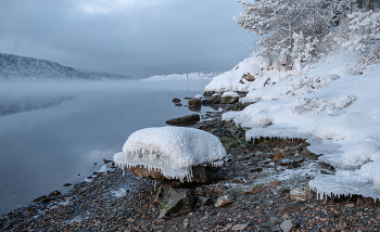 Берега, берега... / Река Енисей. Красноярский край.