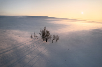 &quot;Утро в зимней степи&quot; / Оренбургская область, Южный Урал