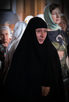 Монастырь. Повседневная жизнь. / Инокиня. Портрет.