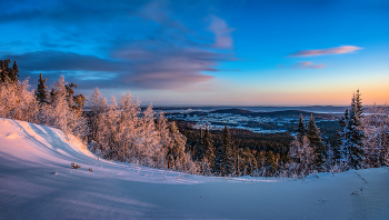 Зимняя панорама / Уральская зима