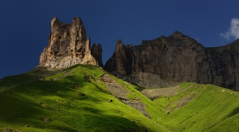 Кавказские горы / Скалистый хребет
