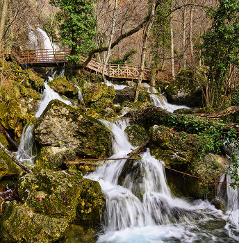 Водопад Су-Учхан / Крым, Кизилкобинское ущелье