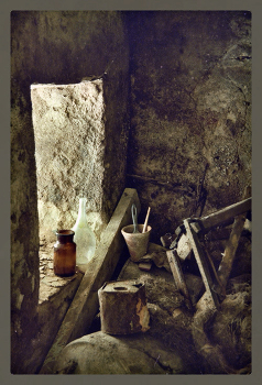 Натюр в постановке мого товарища Олега Комиссарова с коим ранее постоянно бродили в поисках шедевров / Начало 2000х = Кодак Голд