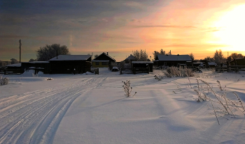 Там, где замирает время... / Сибирское село