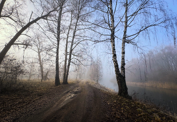 В туманной дымке, зимы начало 2. / ***