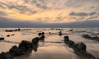 Дорога к закату / Плайя де Баррика, Кантабрия