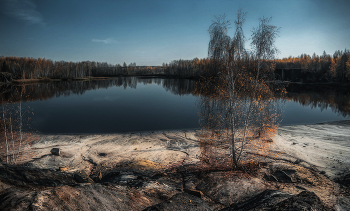 Лесное озеро. / Люторичи Тульская обл.