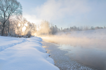 Зимнее утро. / истра