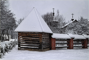 С Наступающим! / 26 декабря 2025 года Обнинск. Ночью выпал снег. Природа готова к встрече Нового Года. С Наступающим!