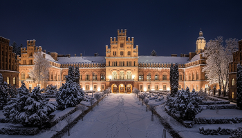 С Наступающим! / Черновицкий университ.Украина