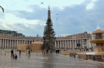 На Рождество в Ватикане / На Рождество в Ватикане