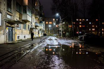 Вечерний двор / ***