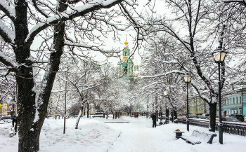Зима в городе. / ***