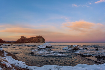 Февральский вечер / Мыс Бринера.
Всех с наступающим Новым годом!