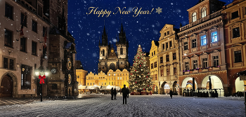 С Новым 2026 Годом! / Чехия.Прага