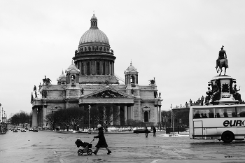 3086 / Санкт-Петербург, Исаакиевская площадь, январь 2006 г.