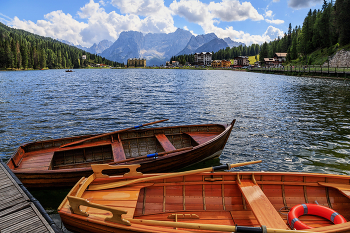 Тишина / Италия, озеро Мизурина